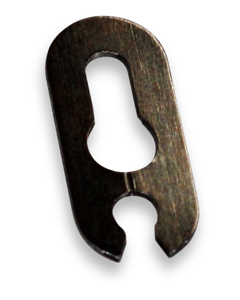 Spring-clip connecting ring for chain joint 3/8"x7/32"